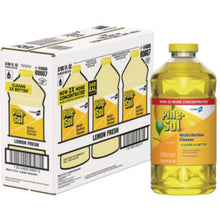 Load image into Gallery viewer, CloroxPro PINESOL Multi-Surface Cleaner, Lemon Fresh Scent, 80 oz. - 3/CS (60607)
