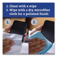 Load image into Gallery viewer, CloroxPro ScreenPlus Screen Sanitizing Wipes, 6" x 8", Citrus Blend, White, 75ct. - 6/CS (60724)