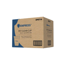 Load image into Gallery viewer, Empress Clear PET Cup, 16 oz. - 50ct. 20/CS (EPET16)