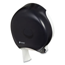 Load image into Gallery viewer, San Jamar Toilet Tissue Dispenser for 12" Jumbo Rolls, Single Roll (R6000TBK)