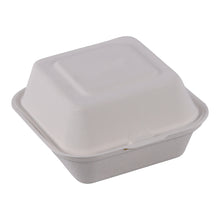 Load image into Gallery viewer, Empress Earth Hinged Lid Container, 1 Compartment, 6" x 6" x 3" - 125ct. 4/CS (EHL-66)