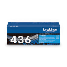 Load image into Gallery viewer, Brother TN436C Super High-Yield Toner, 6,500 Page-Yield, Cyan