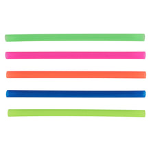 Load image into Gallery viewer, Straw, Wrapped, 9" Colossal Boba, 12MM Diameter, Neon, 500ct. Bag - 4/CS (E9BOBA-NE)