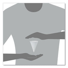 Load image into Gallery viewer, Solo Rolled Rim Paper Cone Cups, 4 oz. - 200ct. 25/CS (4R-2050)