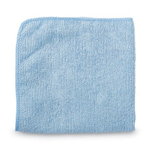 Load image into Gallery viewer, Rubbermaid Commercial Microfiber Cleaning Cloths, 16" x 16", Blue - 24/Pack (1820583)