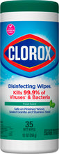 Load image into Gallery viewer, Clorox Disinfecting Wipes, Fresh Scent - 35ct. 12/CS (01593)