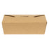 Inno-Pak #3 Brown Kraft Wave Carton, Poly Coated Inside, 7.75" x 5.48" x 2.45" - 130/CS (192738969)