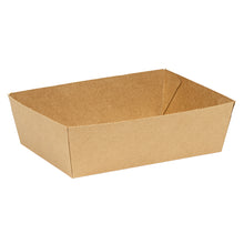 Load image into Gallery viewer, Inno-Pak #3 Brown Kraft Wave Carton, Poly Coated Inside, 7.75&quot; x 5.48&quot; x 2.45&quot; - 130/CS (192738969)
