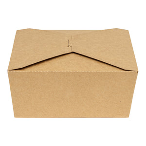 Inno-Pak #3 Brown Kraft Wave Carton, Poly Coated Inside, 7.75" x 5.48" x 2.45" - 130/CS (192738969)