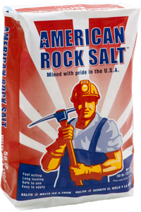 Halite Rock Salt Ice Melt, 50lb. Bag