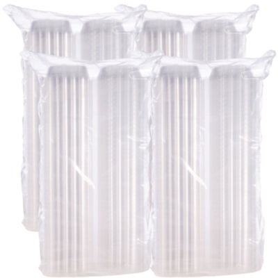 Dart ClearSeal Hinged Lid Plastic Container, Clear, 5.8" x 6" x 3", 125ct. - 4/CS (C57PST1)