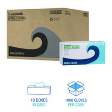 Load image into Gallery viewer, Boardwalk Nitrile Powder Free Exam Glove, Blue, Medium, 5MIL - 100ct. 10/CS (BWK 382MCTA)
