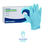 Nitrile Powder Free Exam Glove, Blue, 4MIL, Medium, 100ct. - 10/CS