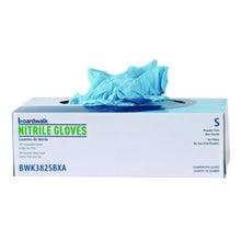 Load image into Gallery viewer, Boardwalk Nitrile Powder Free Exam Glove, Blue, Small, 5MIL - 100ct. 10/CS (BWK 382SCTA)

