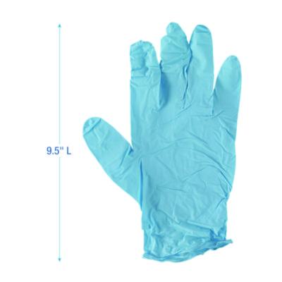 Nitrile Powder Free Exam Glove, Blue, 4MIL, Medium, 100ct. - 10/CS