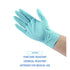 Nitrile Powder Free Exam Glove, Blue, 4MIL, Medium, 100ct. - 10/CS