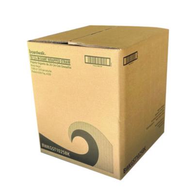 Straw, Wrapped, 10.25" Giant, Black, 300/Box - 4/CS (BWKGST1025BK)