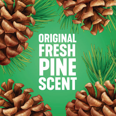 PINESOL Multi-Surface Cleaner, Original Scent, 20 oz. Bottle - 8/CS (60149)