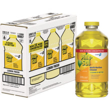 Load image into Gallery viewer, CloroxPro PINESOL Multi-Surface Cleaner, Lemon Fresh Scent, 80 oz. - 3/CS (60607)
