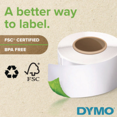 DYMO LabelWriter Shipping Labels, 4" x 6", White, 220/Roll (1744907)