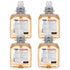 GOJO Foam Antibacterial Hand Wash for FMX-12 Dispensers, Fresh Fruit Scent, 1250ML - 4/CS (5162-04)