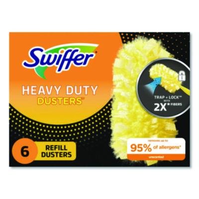 Swiffer Heavy Duty Dusters Refill, Yellow, 6ct. - 4/CS (21620)