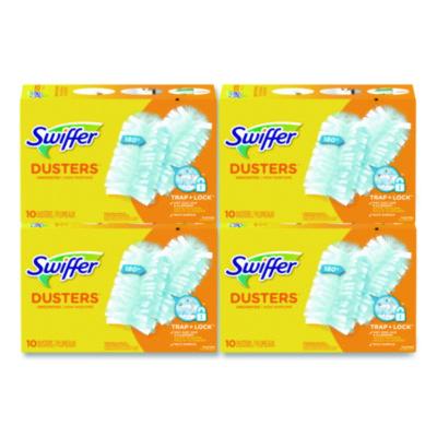 Swiffer Duster Refills, Light Blue, Unscented, 10ct. Box - 4/CS (21459)