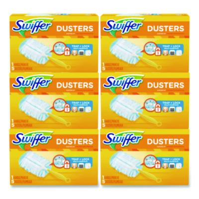 Swiffer Duster Starter Kit w/6" Handle, 1 Handle & 5 Dusters - 6/CS (11804)