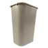 Rubbermaid Deskside Plastic Wastebasket, 10.25 Gallon (41 Quart), Beige (FG295700BG)