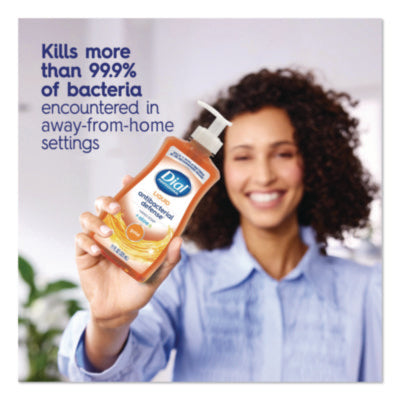 Dial Antibacterial Defense Gold Hand Soap + Aloe, Original, 11 oz. Pump Bottle - 12/CS (35470)