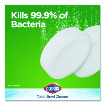 Clorox Ultra Clean Toilet Tank Bleach Tablets, 3.5 oz., 2/Pack - 6/CS (30024)