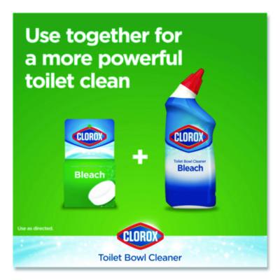 Clorox Ultra Clean Toilet Tank Bleach Tablets, 3.5 oz., 2/Pack - 6/CS (30024)