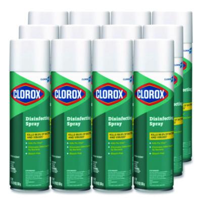 CloroxPro Disinfecting Spray, Fresh Scent, 19 oz. Aerosol - 12/CS (38504)