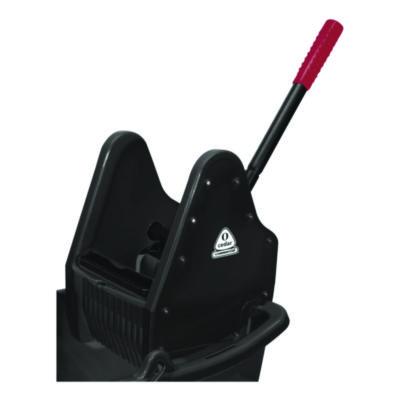 MaxiRough Mop Bucket & Downpress Wringer Combo, Black, 35 Quart (96998)