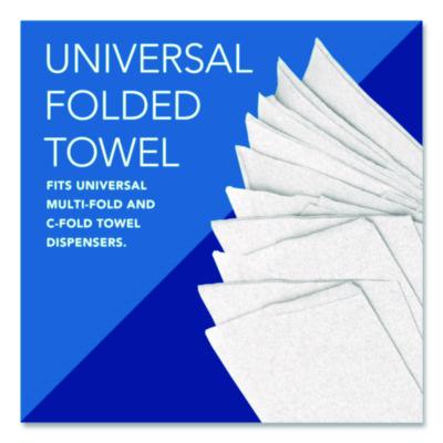 Scott Essential C-Fold Paper Towels w/Absorbency Pockets, 1-Ply, White - 2400/CS (01510)