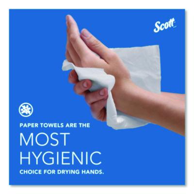 Scott Essential C-Fold Paper Towels w/Absorbency Pockets, 1-Ply, White - 2400/CS (01510)