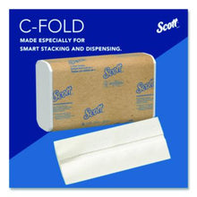 Load image into Gallery viewer, Scott Essential C-Fold Paper Towels w/Absorbency Pockets, 1-Ply, White - 2400/CS (01510)
