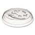 Dart Prima Strawless Plastic Lid for PET Cups, Fits 30 to 32 oz. Cups, 100ct - 12/CS (P3032RSL)
