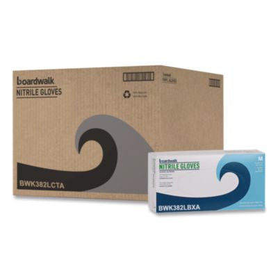 Nitrile Powder Free Exam Glove, Blue, 4MIL, Large, 100ct. - 10/CS