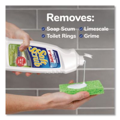 Soft Scrub Commercial Cleanser w/Bleach, 36 oz. - 6/CS (15519)