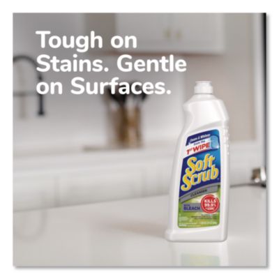 Soft Scrub Commercial Cleanser w/Bleach, 36 oz. - 6/CS (15519)