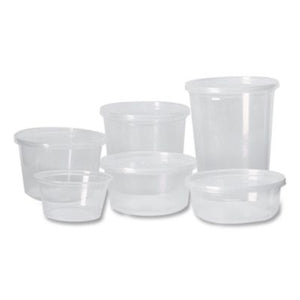 Fabri-Kal Clear Microwavable Deli Container, 32 oz. - 25ct. 20/CS (PK32TC)