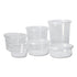 Fabri-Kal Clear Microwavable Deli Container, 32 oz. - 25ct. 20/CS (PK32TC)