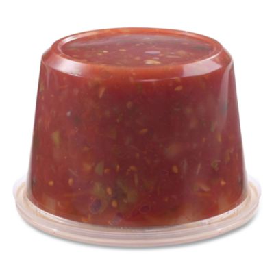 Fabri-Kal Clear Microwavable Deli Container Lid - 50ct. 10/CS (PPLID)