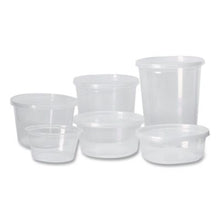 Load image into Gallery viewer, Fabri-Kal Clear Microwavable Deli Container Lid - 50ct. 10/CS (PPLID)
