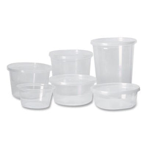 Fabri-Kal Clear Microwavable Deli Container Lid - 50ct. 10/CS (PPLID)