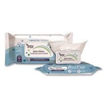 Load image into Gallery viewer, Sani Professional Baby Wipes, 1-Ply, 6.7" x 8", Fragrance-Free, White, 80/Pack - 12/CS (M41580)
