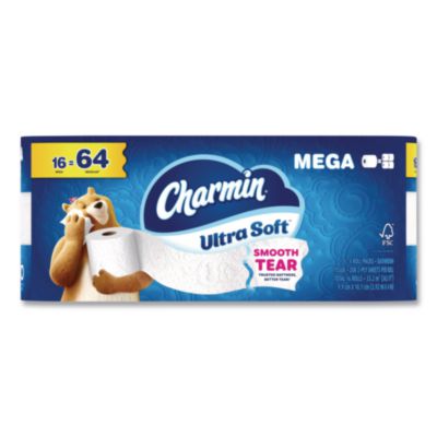 Charmin Ultra Soft Toilet Tissue, 208 Sheets/Roll, 16/CS (19266)