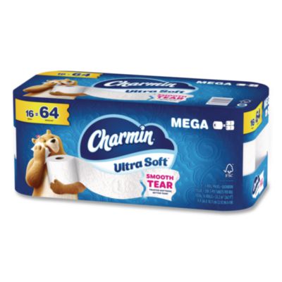 Charmin Ultra Soft Toilet Tissue, 208 Sheets/Roll, 16/CS (19266)