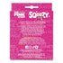 The Pink Stuff Squeezy Dual-Sided Sponge and Scrubber, 4" x 5.3", 3.8" Thick, Pink/Ivory - 12/CS